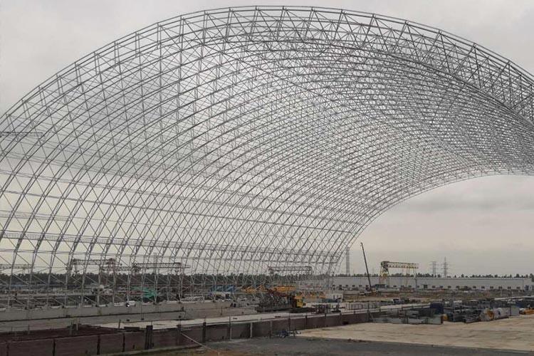 煤棚網(wǎng)架 煤棚網(wǎng)架